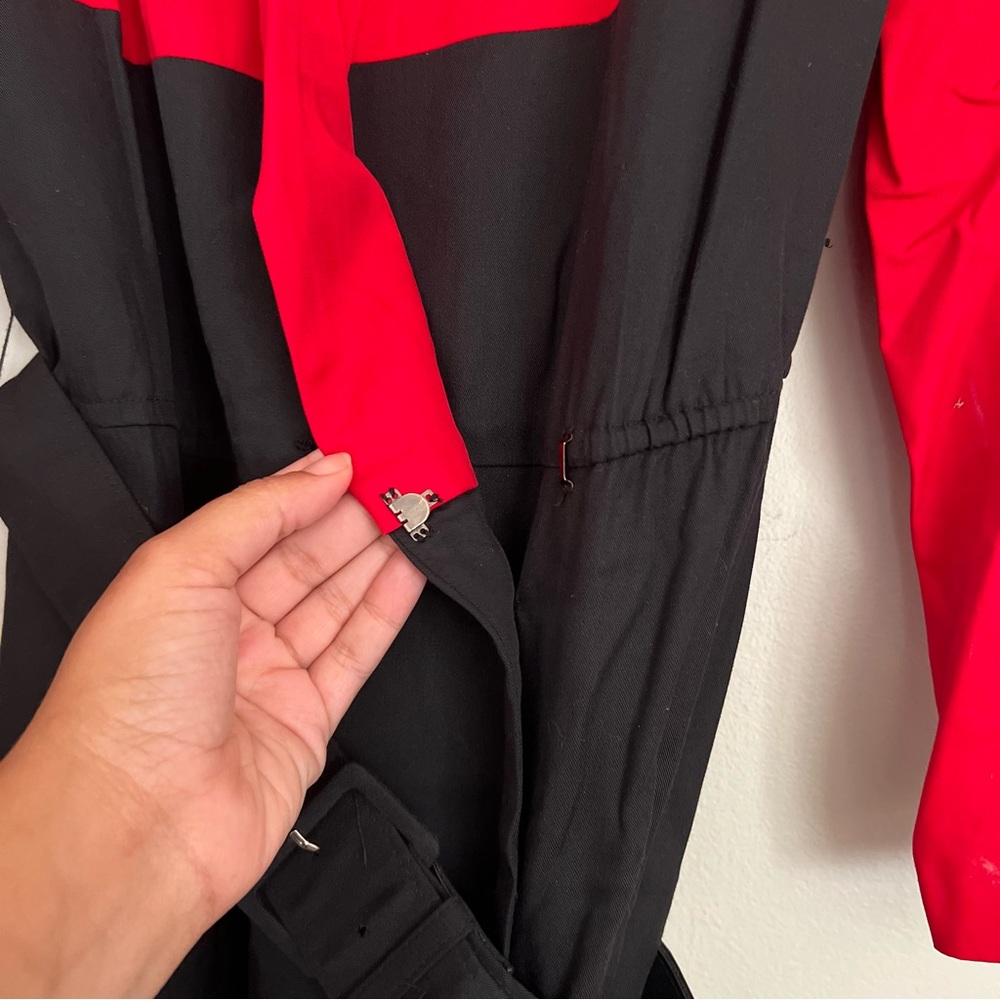 Vintage Maggie boutique red and black dress - Picture 3 of 8